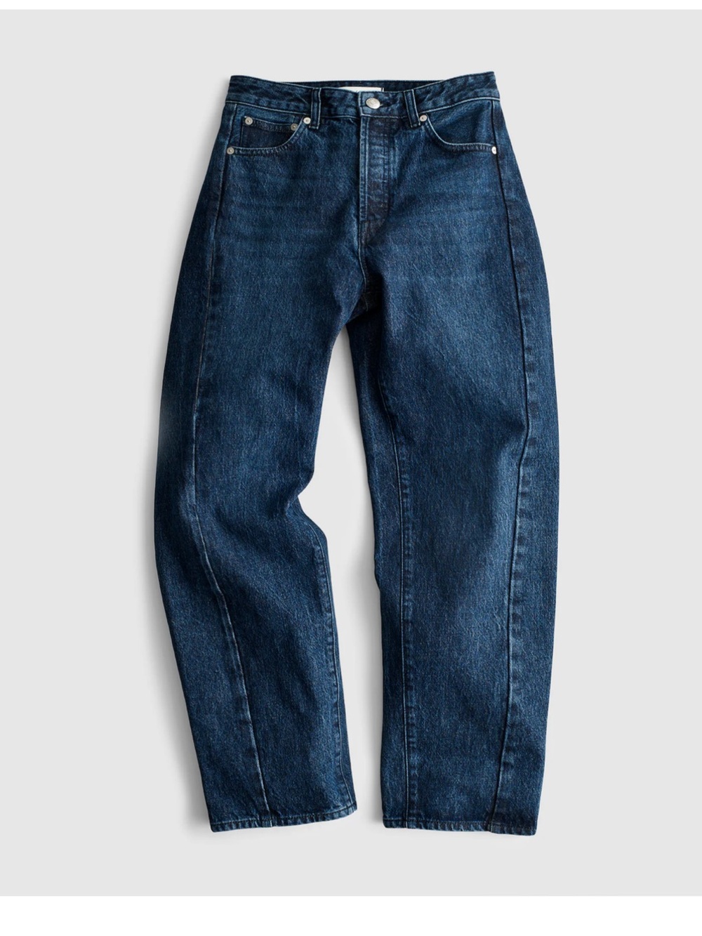 Madewell Pieced Barrel-Leg Jeans in McKinney Wash - 24
